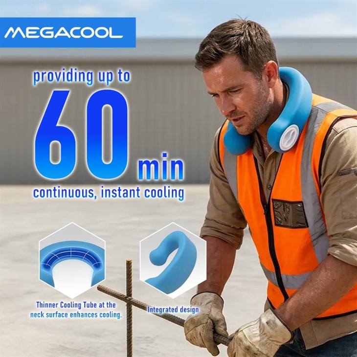 Ultra-Light Cooling Neckband | Megacool Leak-Proof Summer Gear