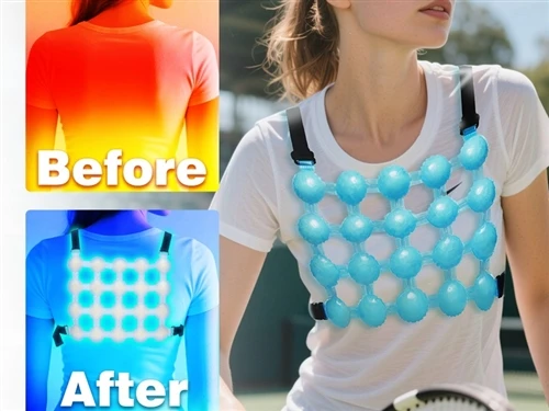 Megacool Cooling Vest Denim: Bringing Advanced Cooling Technology into Everyd...