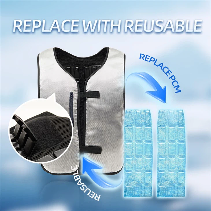 Heat Stress Wearable Cooler Vest
